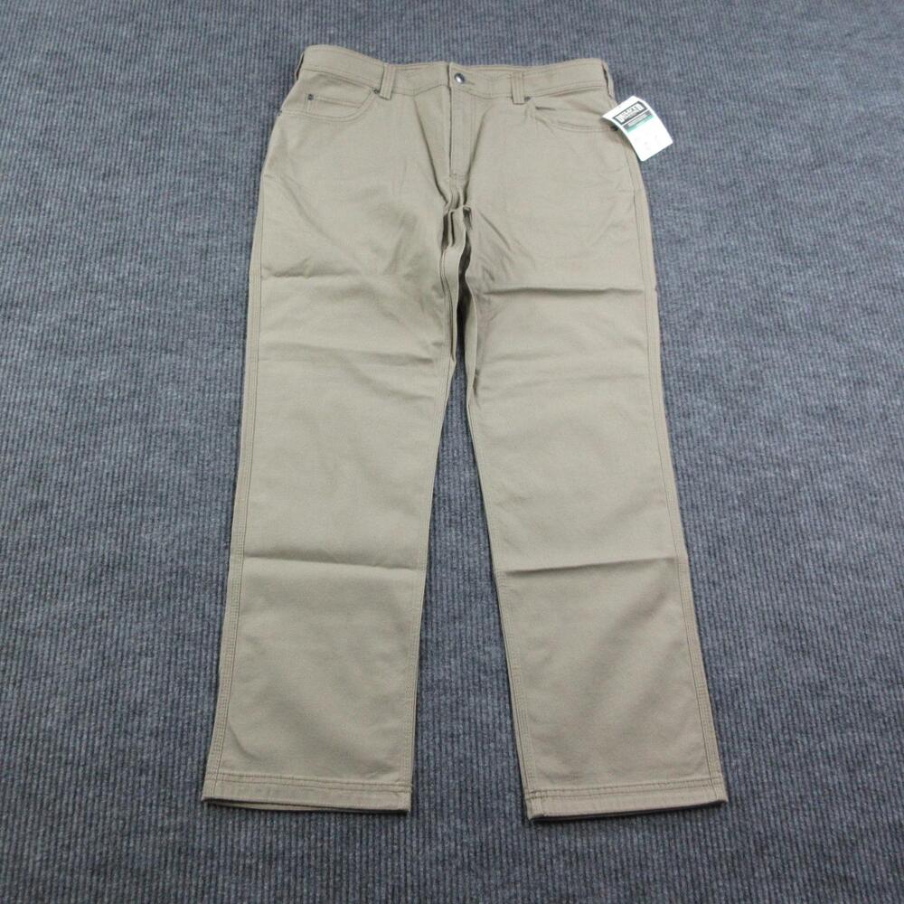 Duluth Trading Co Pants Mens 38 Beige DuluthFlex Fire Hose Standard 37x32* NWT